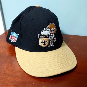 Reebok NFL Saints Vintage Collection hat - Size 7 1/8